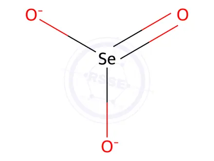 Chemical structure of thallium selenide