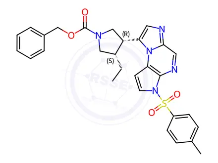 Chemical structure of Upadacitinib Cyclized Impurity