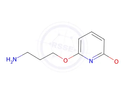 Chemical structure of 3-((6-Methoxypyridin-2-yl)oxy)propan-1-amine