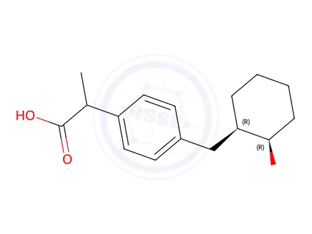 Chemical structure of Pelubiprofen Impurity 12 (Mixture of Enantiomers)