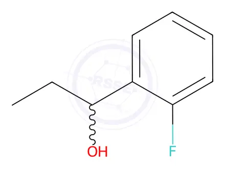 Chemical structure of 1-(2-Fluorophenyl)propan-1-ol