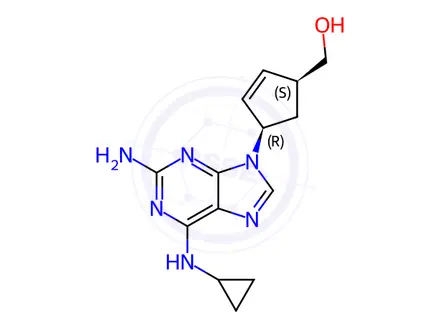 Chemical structure of Abacavir