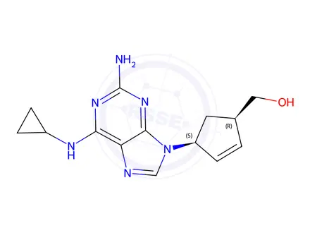 Chemical structure of Abacavir EP Impurity A