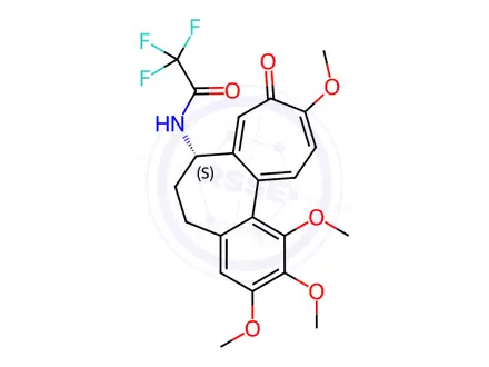 Chemical structure of N-Trifluoroacetyl Deacetylcolchicine