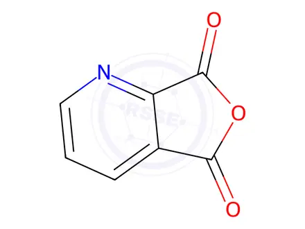 Chemical structure of 2,3Pyridinedicarboxylic Anhydride