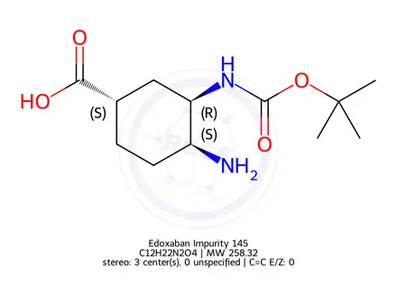 Chemical structure of Edoxaban Impurity 251