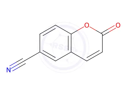 Chemical structure of 2-Oxo-2H-chromene-6-carbonitrile