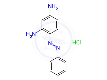 Chemical structure of Basic orange 2(C.I.11270) in methanol