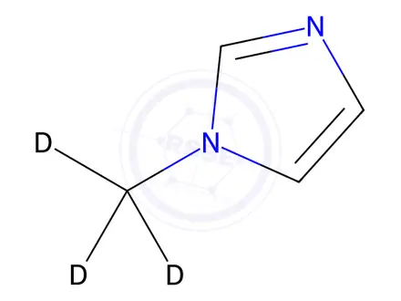 Chemical structure of 1-Methylimidazole-d3