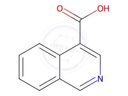 Chemical structure of Isoquinoline-4-carboxylic acid