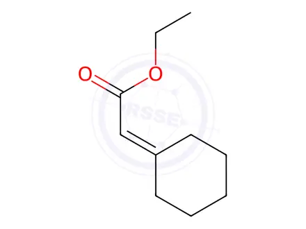 Chemical structure of 2-Cyclohexylidene-acetic Acid Ethyl Ester