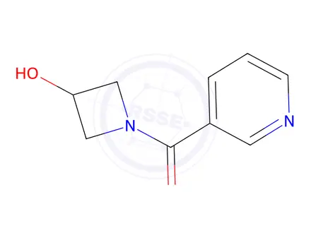 Chemical structure of 1-(Pyridine-3-carbonyl)azetidin-3-ol