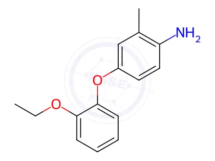 Chemical structure of 4-(2-Ethoxyphenoxy)-2-methylaniline