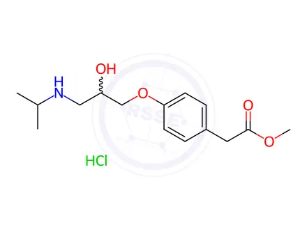Chemical structure of Metoprolol Impurity 1 HCl