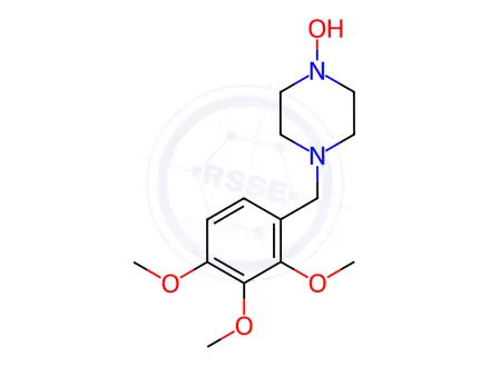 Chemical structure of Trimetazidine Hydrochloride Impurity 13