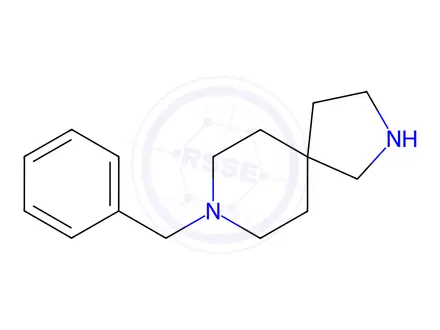 Chemical structure of 8-Benzyl-2,8-diaza-spiro[4.5]decane Dihydrochloride