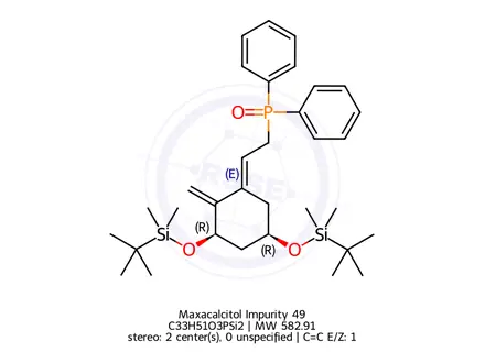 Chemical structure of Maxacalcitol Impurity 49