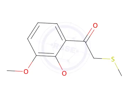 Chemical structure of 1-(2,3-dimethoxyphenyl)-2-(methylsulfanyl)ethan-1-one
