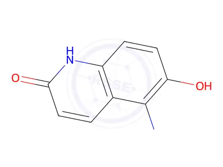 Chemical structure of 5-Amino-6-hydroxyquinolin-2(1H)-one