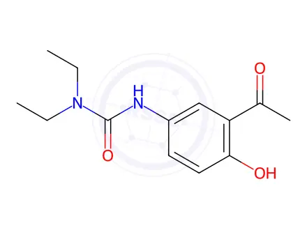 Chemical structure of Celiprolol Impurity 6 (Celiprolol EP Impurity F)