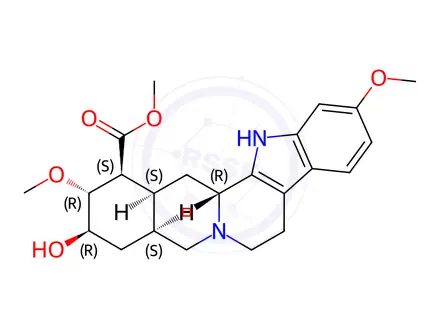 Chemical structure of Reserpine Impurity 15