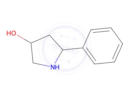 Chemical structure of 5-Phenylpyrrolidin-3-ol