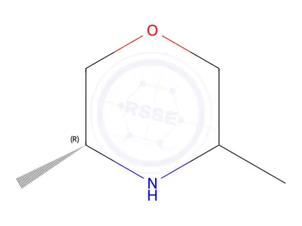 Chemical structure of (3R)-3,5-Dimethylmorpholine