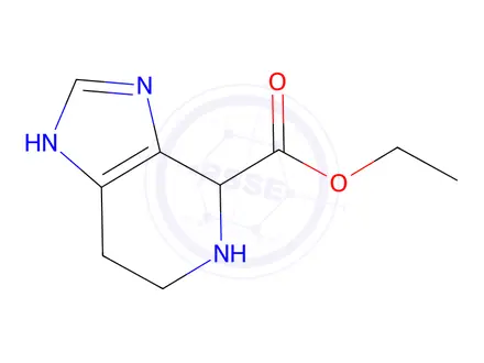 Chemical structure of Ethyl 4,5,6,7-Tetrahydro-1H-Imidazo[4,5-C]Pyridine-4-Carboxylate(WX141307)