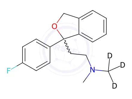 Chemical structure of Citalopram Impurity 65