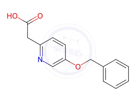 Chemical structure of (5-Benzyloxypyridin-2-yl)-acetic acid