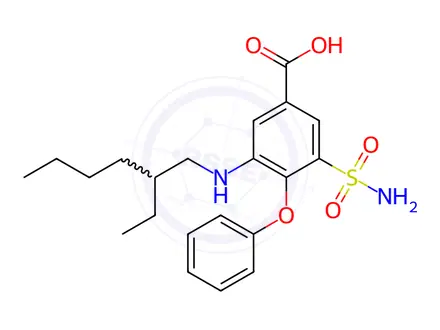 Chemical structure of Bumetanide EP Impurity D