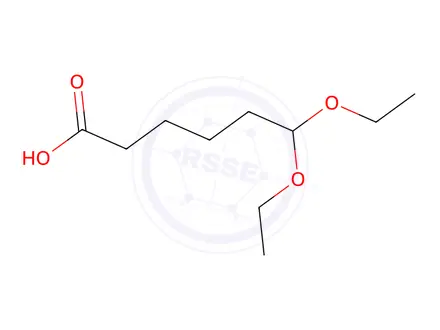 Chemical structure of 6,6-diethoxyhexanoic acid