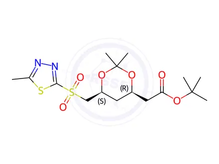Chemical structure of Rosuvastatin Impurity 290