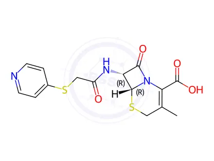 Chemical structure of Cefapirin EP Impurity C