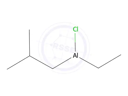 Chemical structure of chloroethylisobutylaluminium