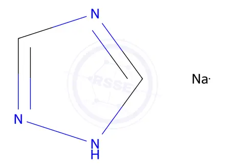 Chemical structure of Fluconazole Impurity 20 (1H-1,2,4-Triazole Sodium Salt)