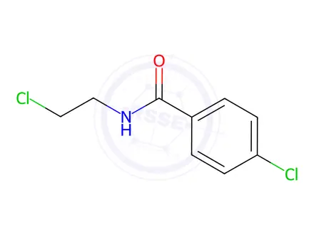 Chemical structure of 4-Chloro-N-(2-chloroethyl)benzamide