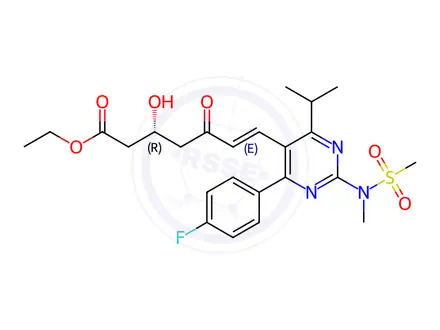 Chemical structure of Rosuvastatin Impurity 327