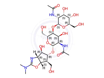 Chemical structure of Allosamidin
