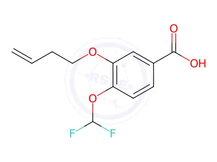 Chemical structure of Roflumilast Impurity 13