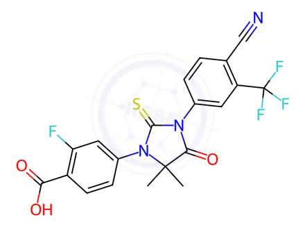 Chemical structure of Enzalutamide Impurity 119