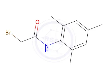 Chemical structure of 2-Bromo-N-mesitylacetamide