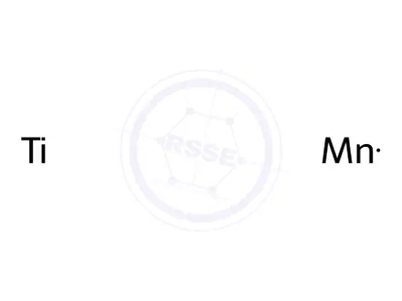 Chemical structure of TITANIUM MANGANESE ALLOY,TIMN2, ALLOY 5&