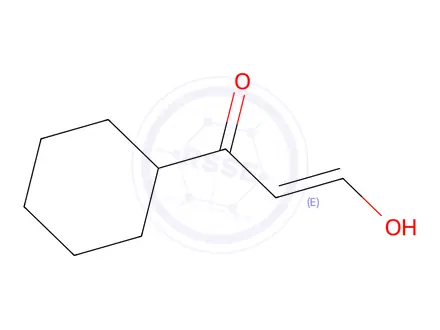 Chemical structure of 1-Cyclohexyl-3-hydroxyprop-2-en-1-one