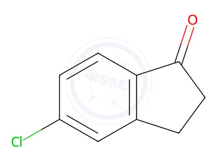 Chemical structure of 5-Chloro-1-Indanone