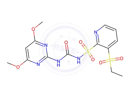Chemical structure of Rimsulfuron