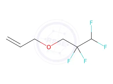 Chemical structure of Allyl 2,2,3,3-Tetrafluoropropyl Ether