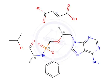 Chemical structure of Tenofovir Alafenamide Impurity 7