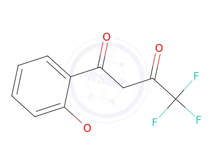 Chemical structure of 4,4,4-Trifluoro-1-(2-methoxyphenyl)butane-1,3-dione