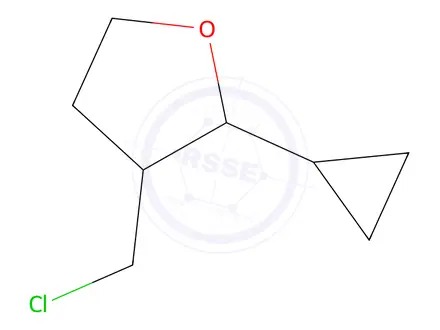 Chemical structure of 3-(Chloromethyl)-2-cyclopropyltetrahydrofuran
